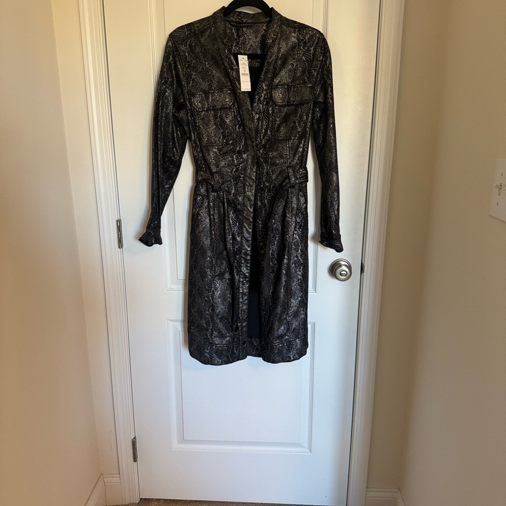 White House Black Market Black and Gray Jacket